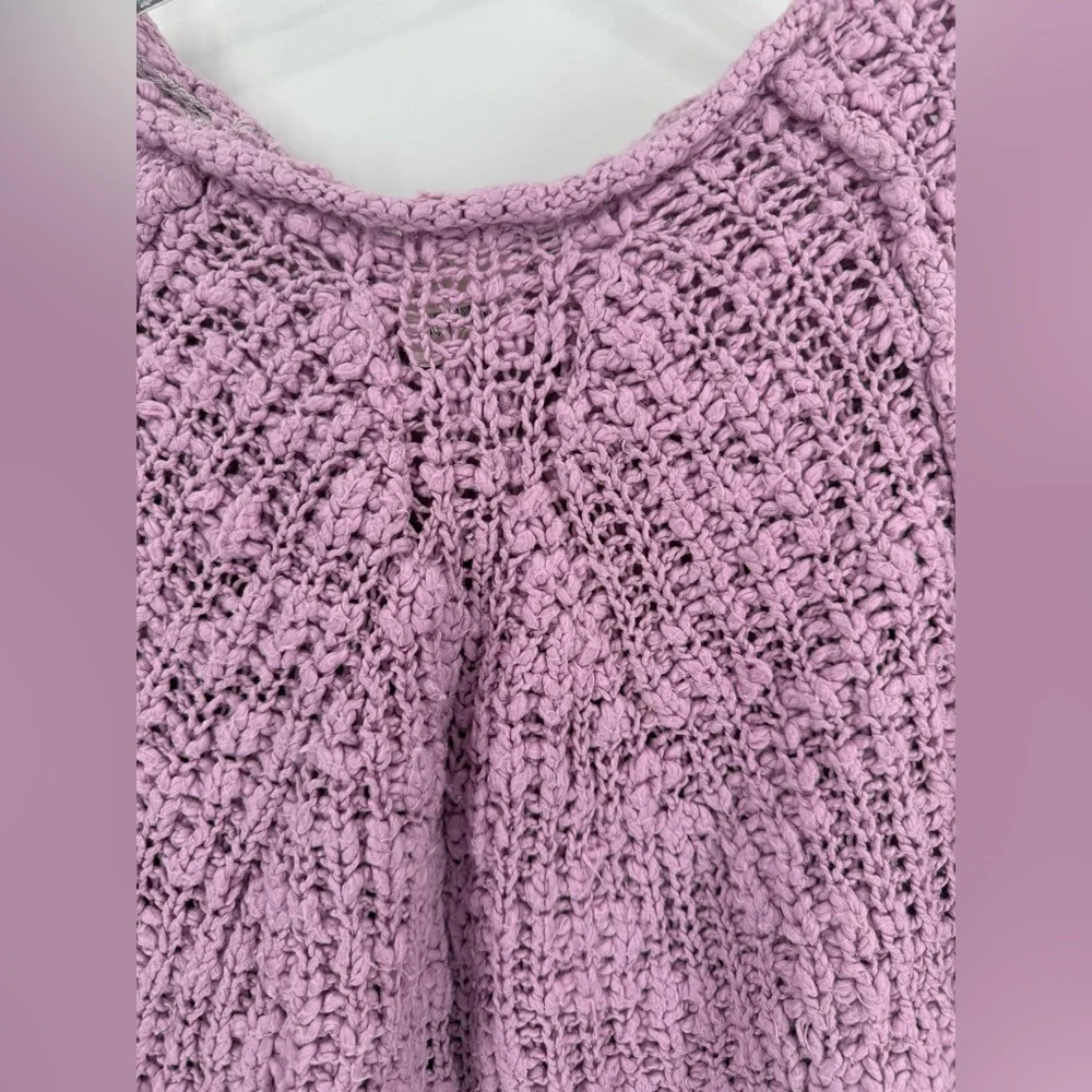 FREE PEOPLE LILAC BOUQUET IN A‎ SWIRL PULLOVER SWEATER SZ xs NWT